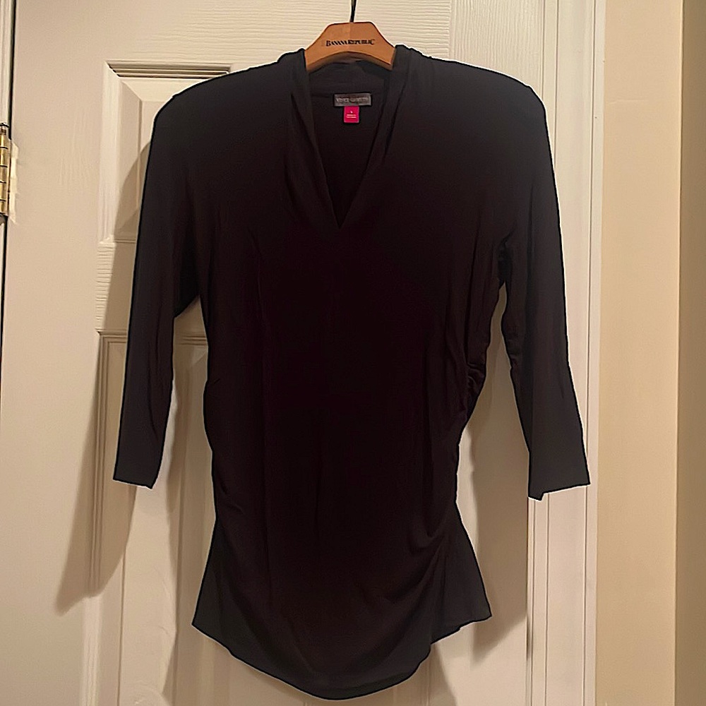 Vince Camuto black blouse